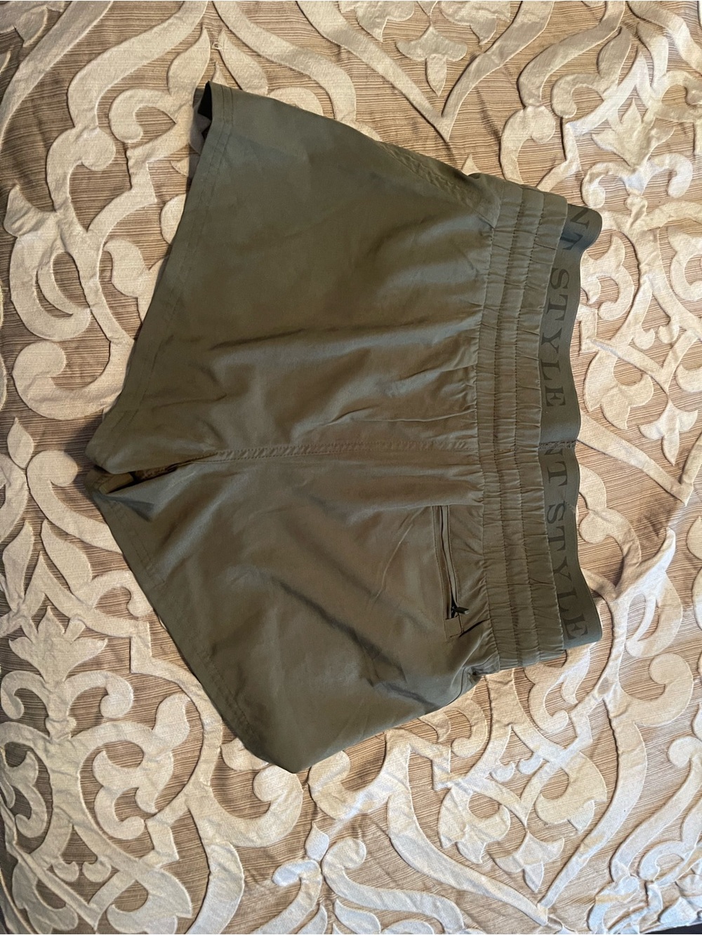 Grunt Style Women’s Olive Athletic Shorts